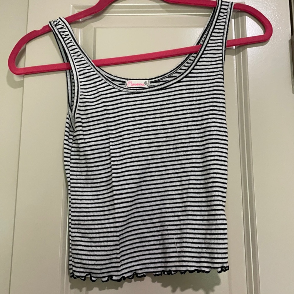 Mavenie Striped Loungewear Set